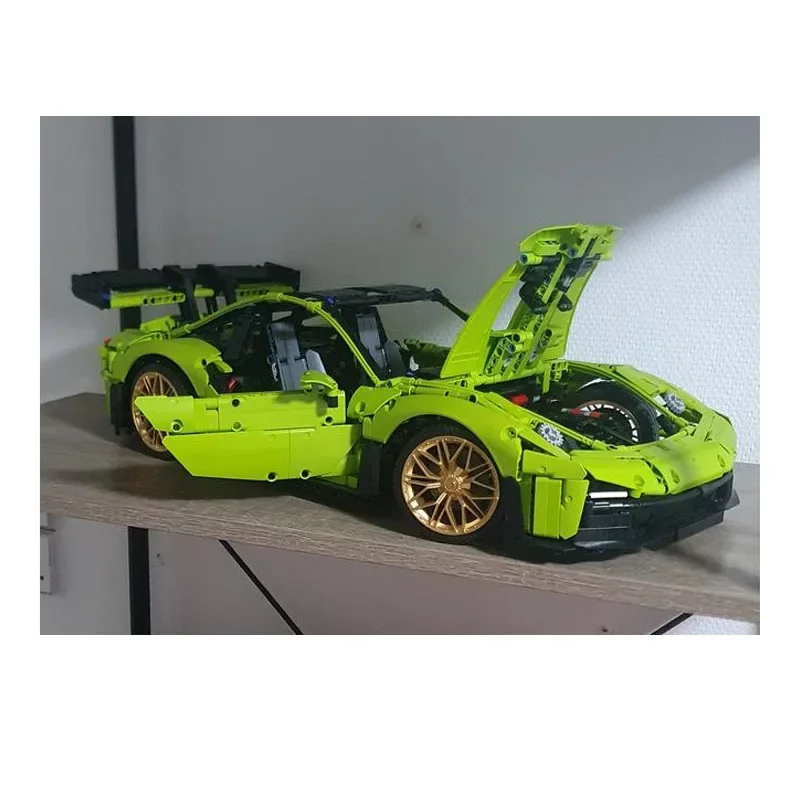 New MOC-185456 GT3 RS Supercar Building Block Toy 42115 B Model Improved Splicing Building Blocks 2085PCS Christmas Gift