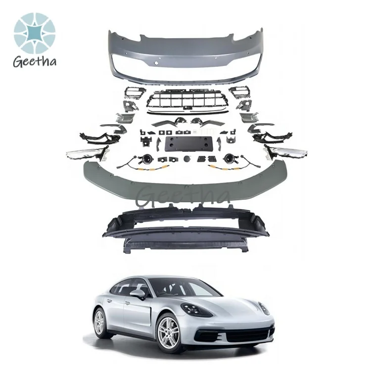 

For Factory Sales Body Kit 2010-2013 Panamera 970.1 Front Bumper Upgrade 971.2 GTS Style DRL Body Kits for Porsche 970