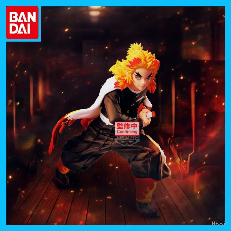 

Bandai Original MAXIMATIC Demon Slayer Anime Figure Rengoku Kyoujurou Action Figure Toys for Boys Girls Gift Collectible Model