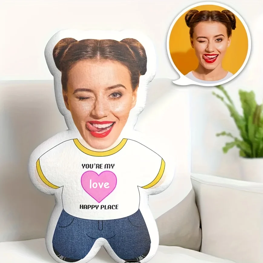 Custom Photo Pillow with 