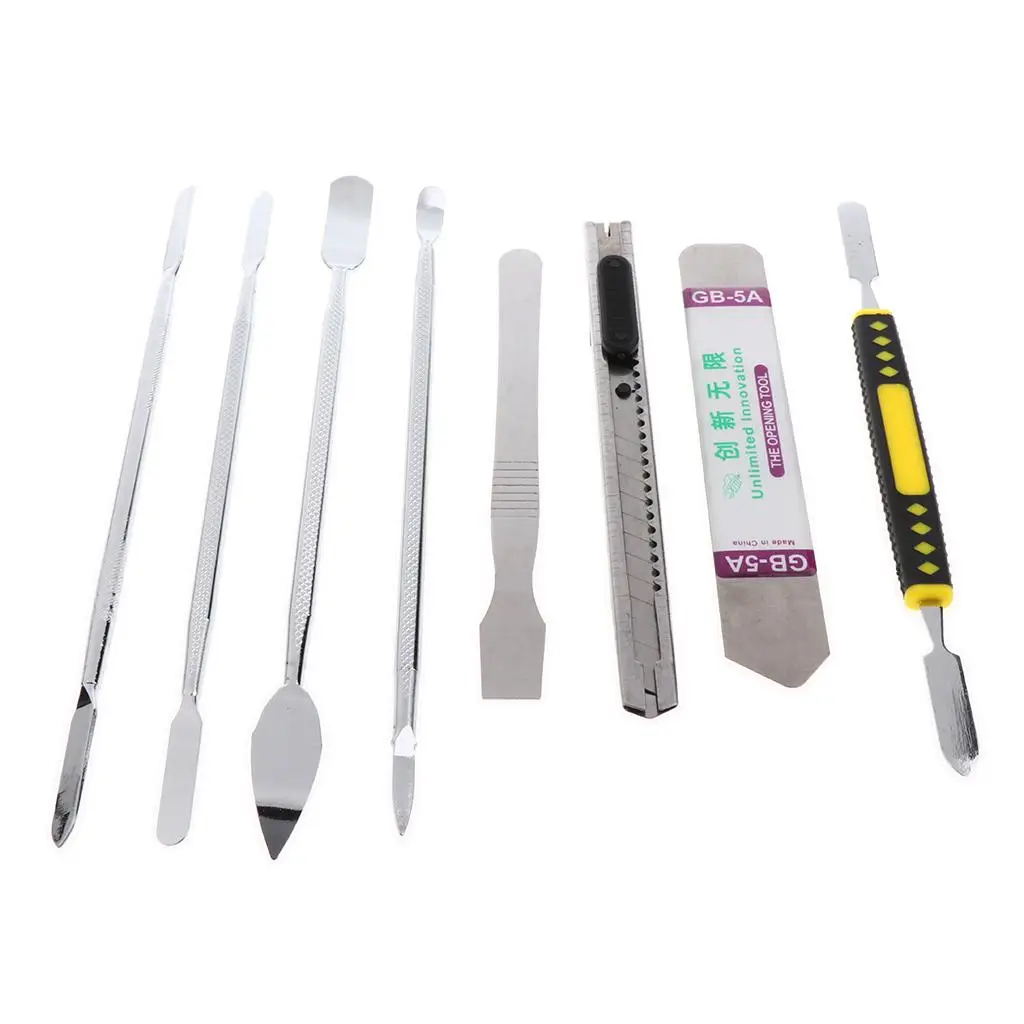 37 in 1 LCD Screen Opening Pry Tool Set Professional Metal Plastic Phone Repair Tools for Touch Screen Restoration