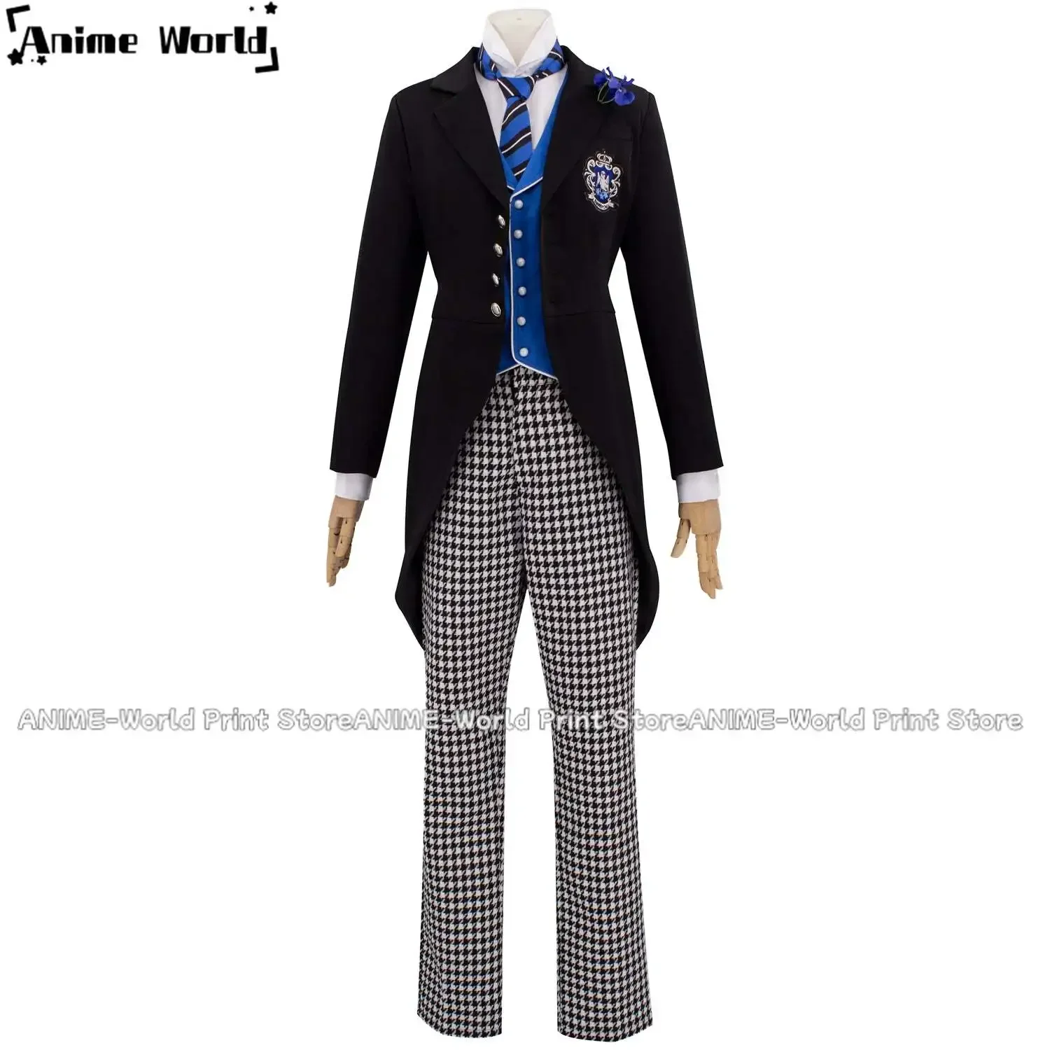 

Костюм для косплея Black Butler Public School Arc Lawrence Bluewer