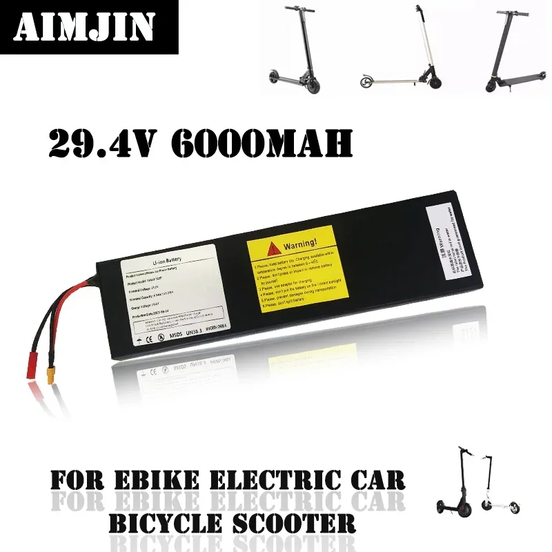 

100% NEW 7s2p 29.4V 18650 Battery Lithium Ion Battery for 6000mAh Electric Bicycle Scooter/Lithium Ion Battery Electric Scooter