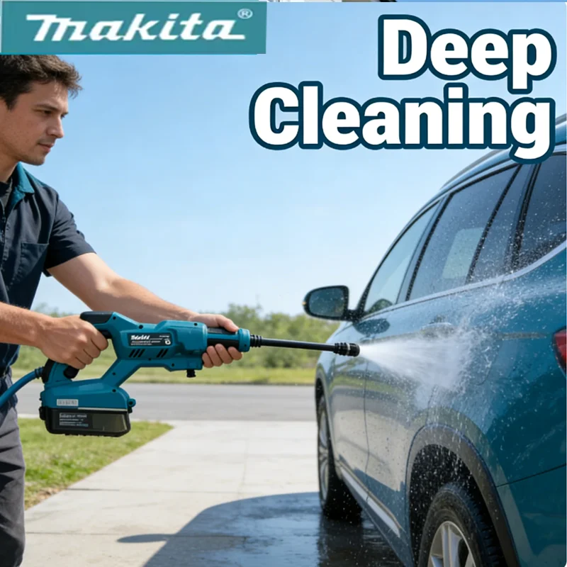 

2026 ☀️new model Makita DHW180 Battery High Pressure Washer 18V Cordless Portable Cleaning Device High Flow Rate Power Tool