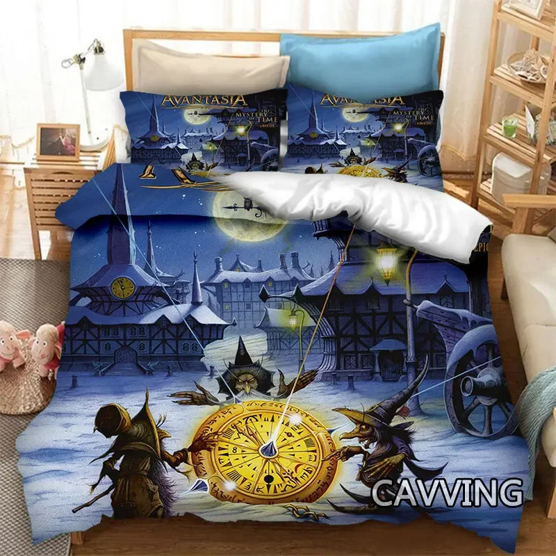 

Avantasia Band 3D Printed Bedding Set Duvet Covers & Pillow Cases Comforter Quilt Cover (US/EU/AU Sizes) Home Textile K01