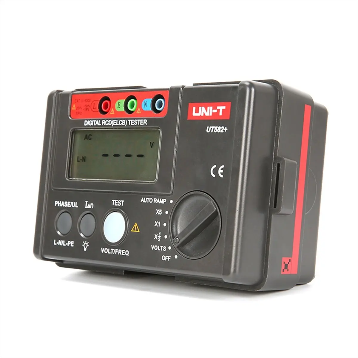 【▶♦△POPULAR PICK】 UT582+ Digital RCD Tester ELCB Leakage Circuit Breaker Meter AUTO RAMP Voltage Current Measurement -Operation