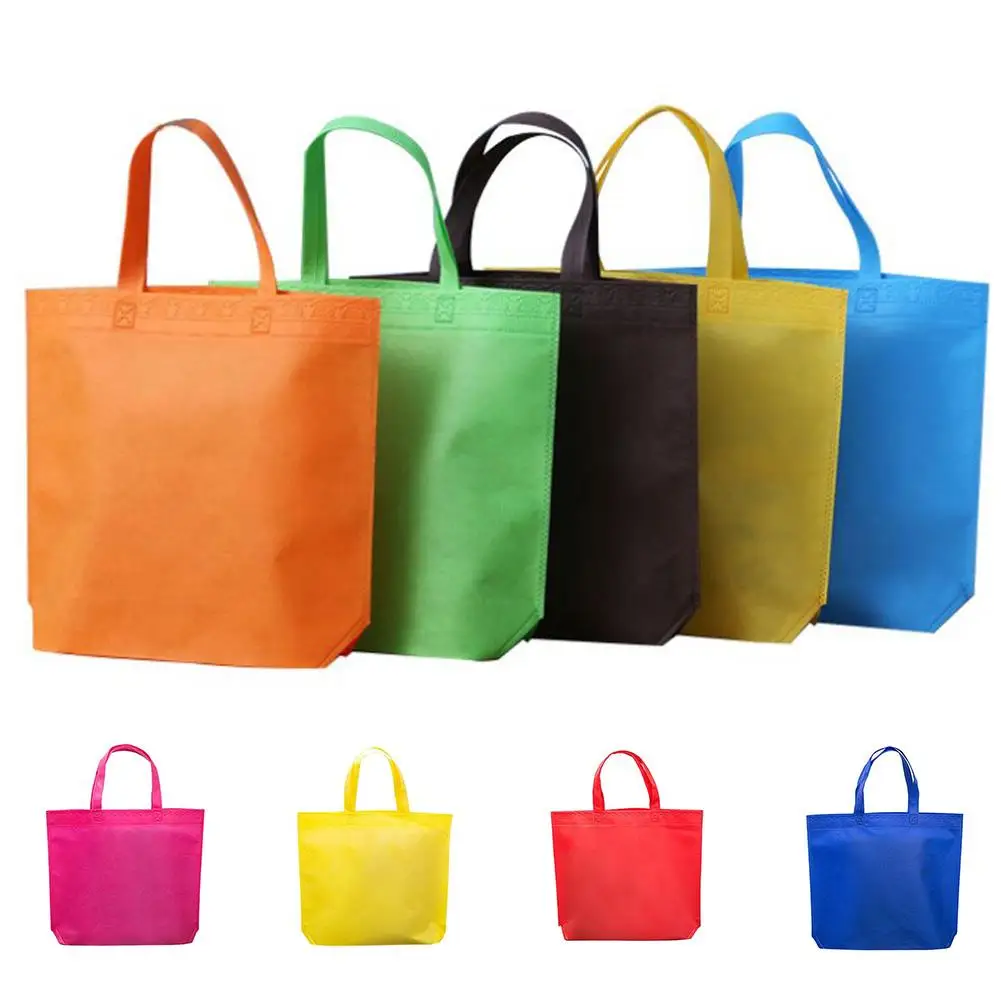 1 Pcs  Reusable Colorful Portable Grocery Shopping Tote Bag Convenient Grocery Bags For Shopping And Traveling