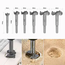 1pc 10-35mm Forstner  Boring Drill Bits Woodworking Self Centering Hole Saw Tungsten Carbide Wood Cutter Tools Set