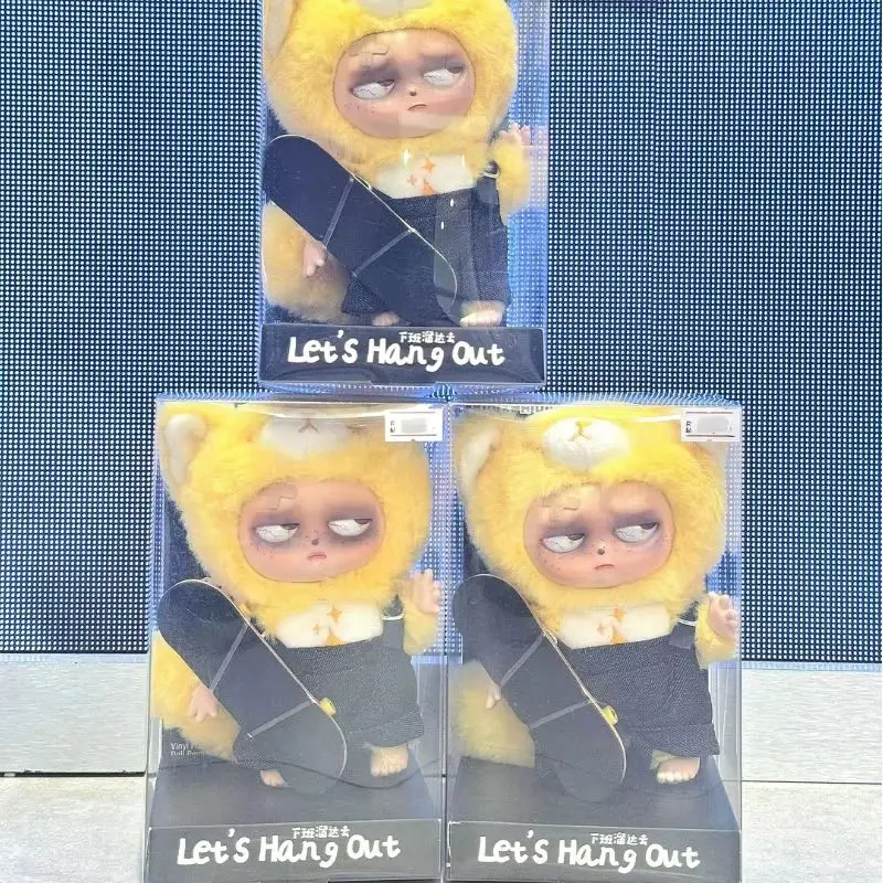 

Новые оригинальные плюшевые виниловые фигурки Grumpipi из серии Office Walk: брелок для сумки, милый брелок для ключей, коллекционная игрушка, подарок, украшение