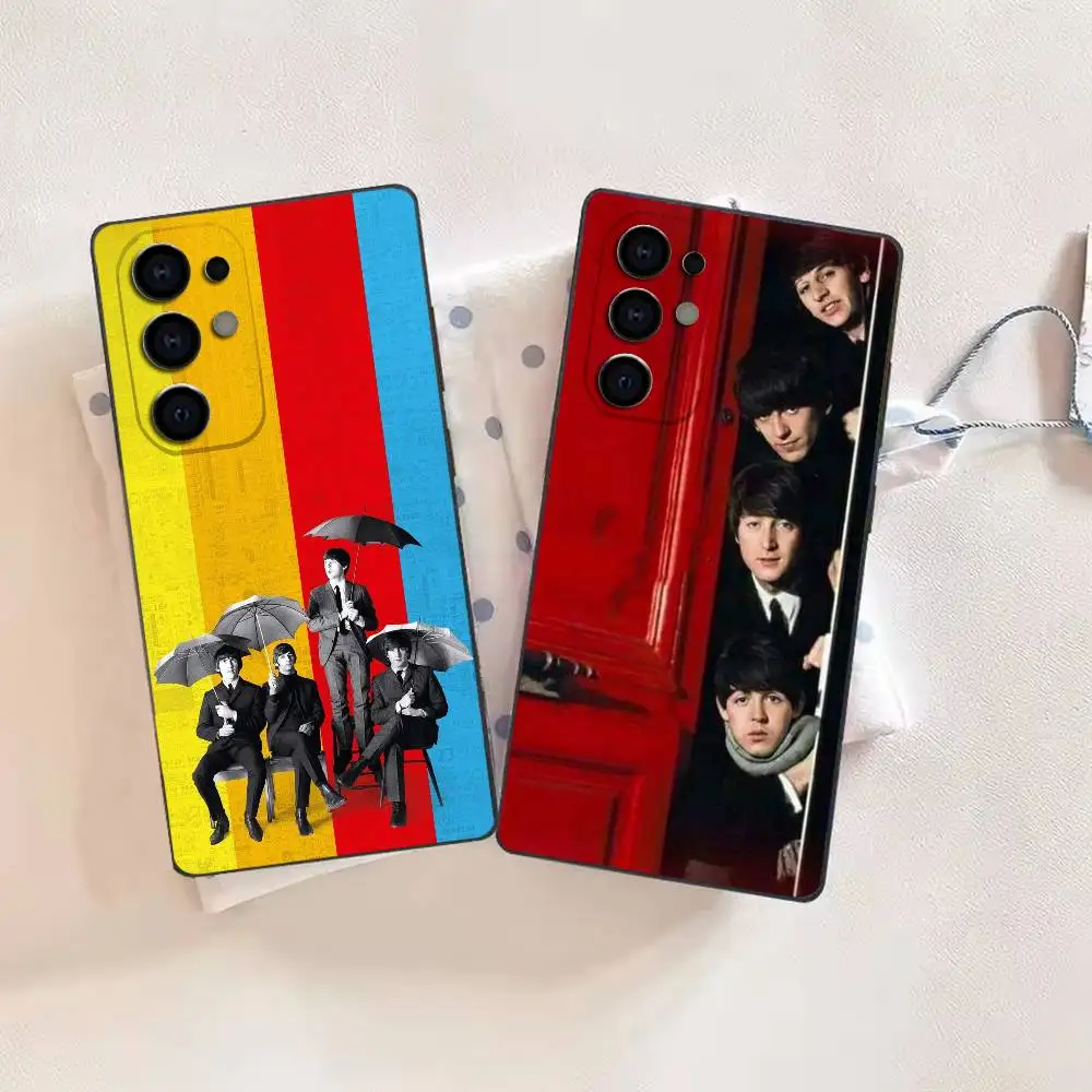 Pop Rock Psychedelic Band The B-BeatlesS Phone Case For Samsung S26,25,24,21,22,21,20,10,9,8,7,6,Ultra,Plus,Fe,Lite Black Shell