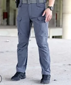 مقاوم للماء الصيف التجفيف السريع السراويل التكتيكية الرجال Ix7 العمل السراويل فضفاضة التمويه P النمل رقيقة العسكرية Pa Nts #5