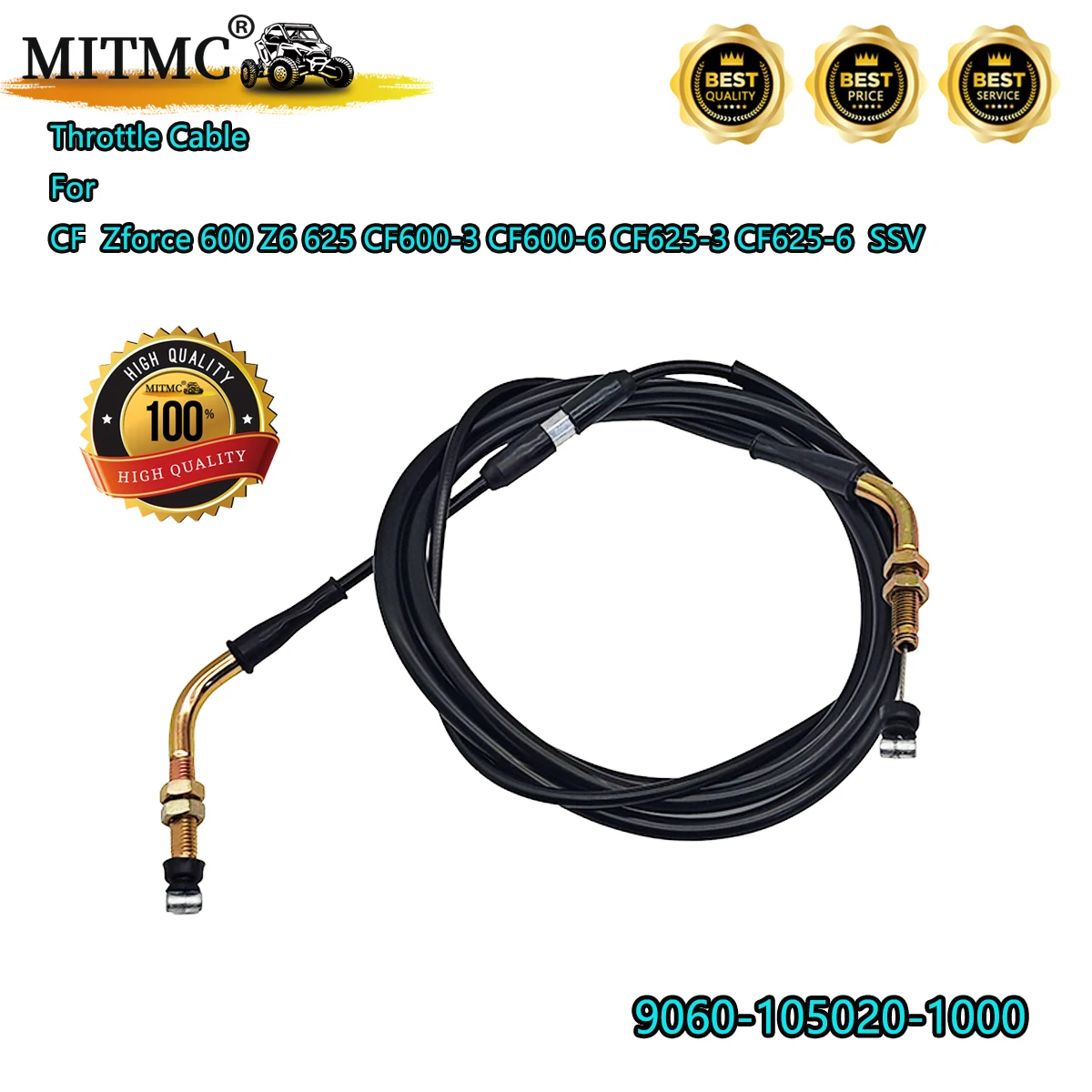 

Высококачественный трос газа для CF Zforce 600 Z6 625 CF600-3 CF600-6 CF625-3 SSV CF625-6 9060-105020-1000