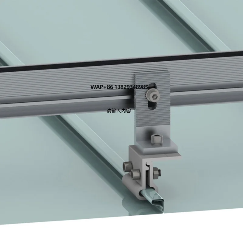 Aluminum Roof Clamps for Solar Mounting System Solar Roofing Accessories Standing Seam Roofing