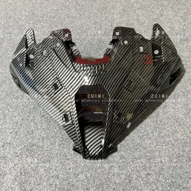 Couvercle de protection en fibre de carbone pour l'admission d'air centrale avant (Ram Fairing) pour BMW S1000RR 2019-2020-2021-2022-2023
