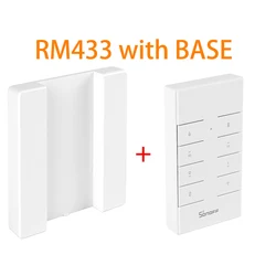 RM433 8 tuşları çok amaçlı özel 433 MHz RF uzaktan kumanda tabanı SONOFF RF/Slampher/4CH Pro/TX serisi/RF köprüsü ile çalışır