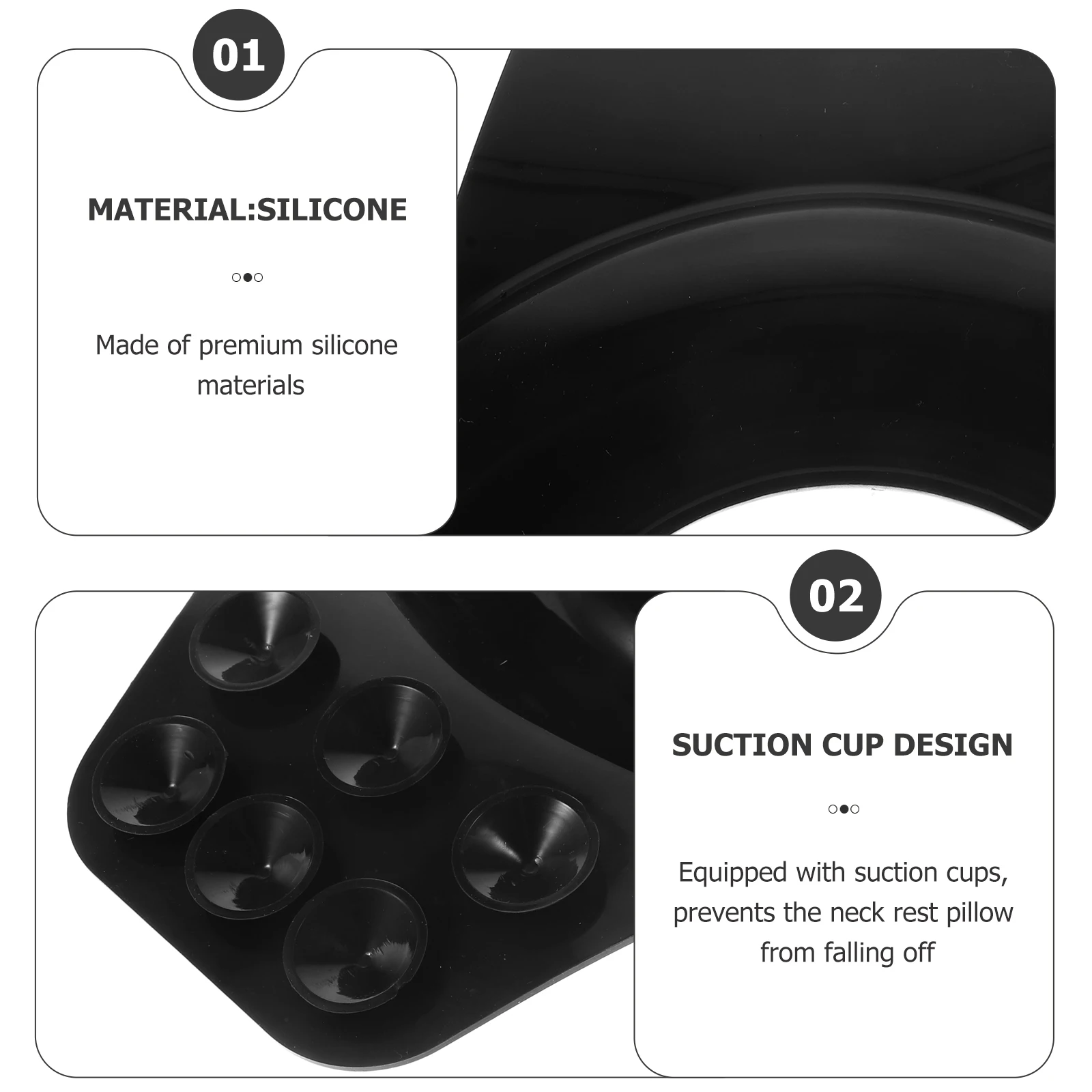 

Чаша для шампуня, подушка для шеи, силиконовая подставка для шеи, парикмахерская, присоски, подушка для мытья волос, принадлежности для салона