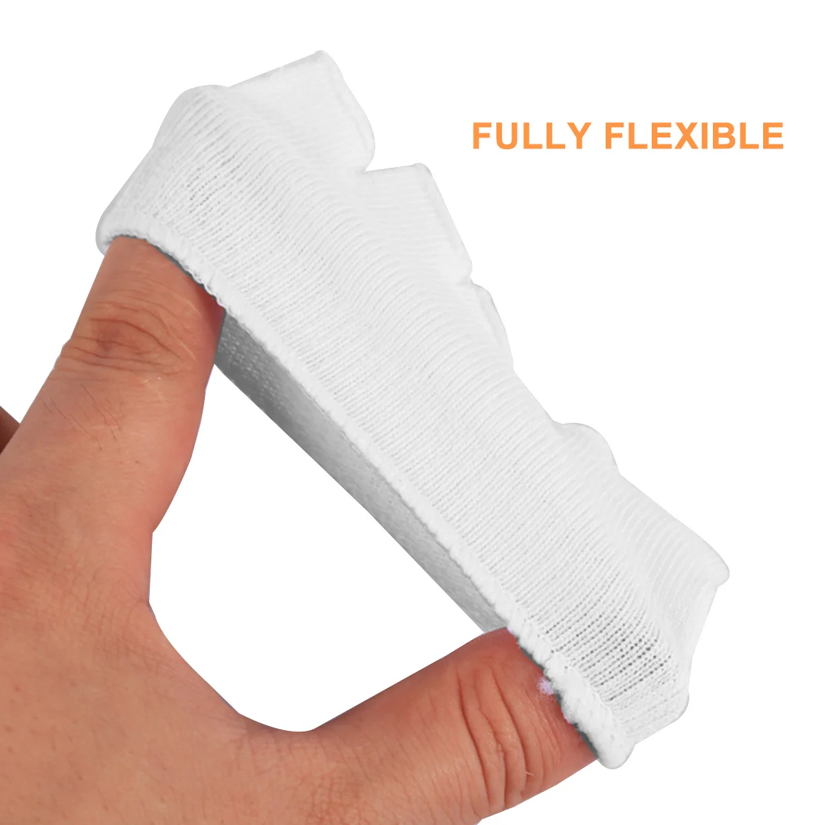 

White Open Peep Toe Socks Socks Women Black Heel Five Toes Separated Yoga Fitness Half Cotton Peep No Show Health Care