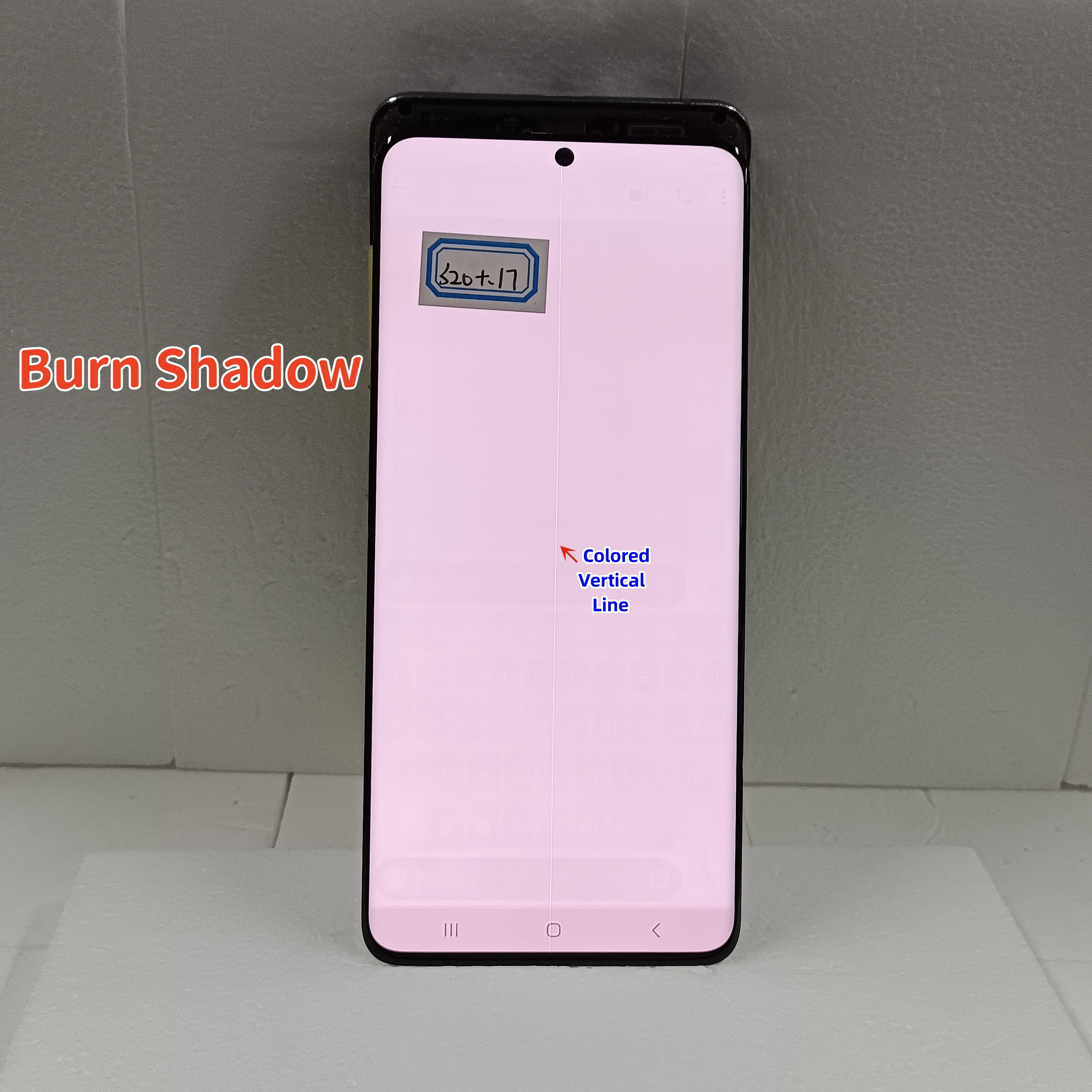 

Super Amoled S20 Plus Lcd For Samsung Galaxy S20 Plus Display With Frame Touch Screen S20+ G986b SM-G985f/ds With Defects