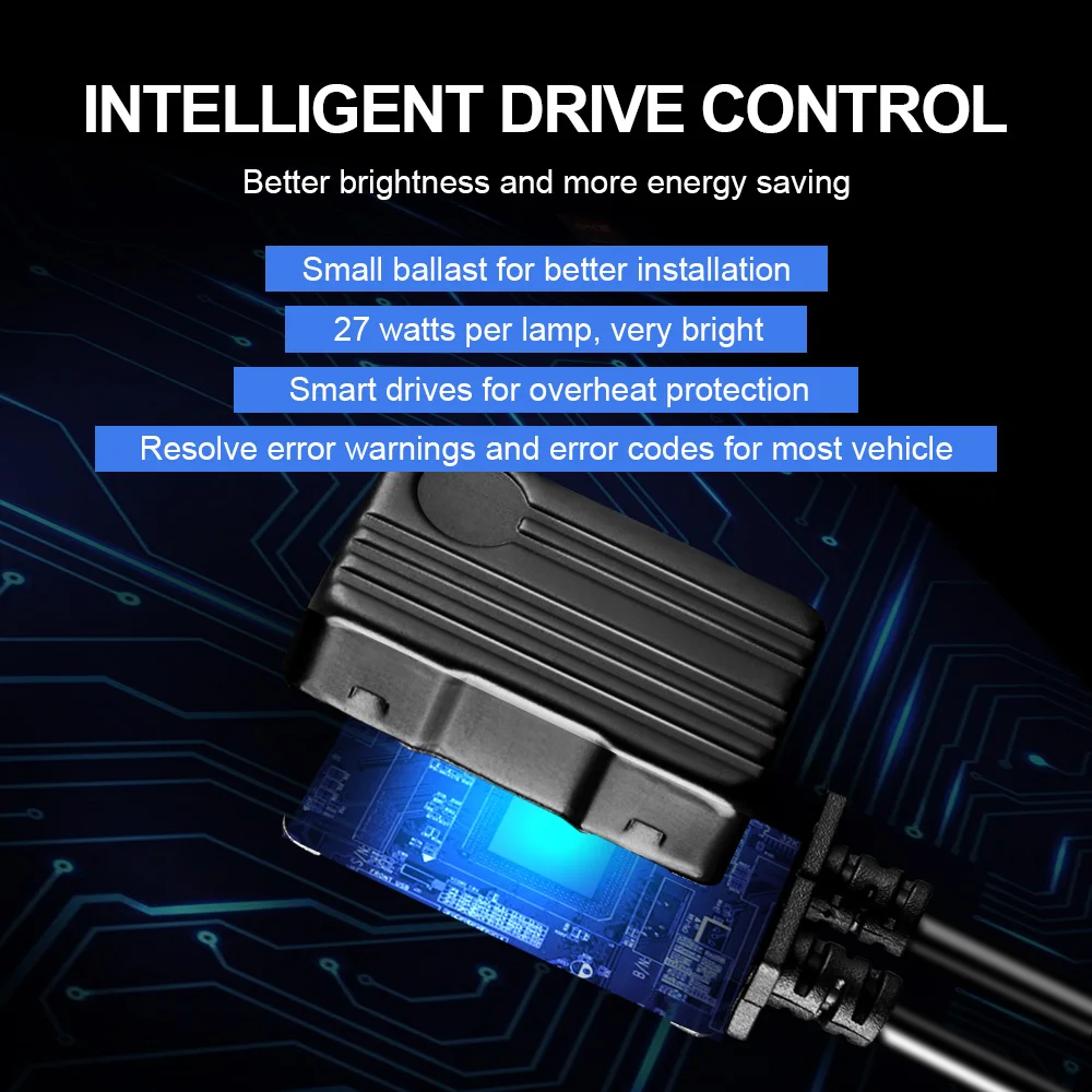 2PCS Auto Lights 12V 9005 High Lumens Lamps Led Brightest Upgraded 120W Canbus Error Headlight 6000K For Hummer H3 2006-2010