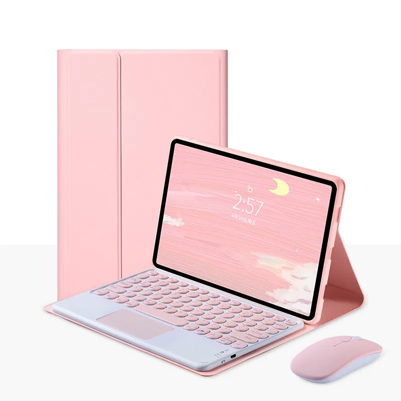 

Для Oppo Realme Pad 2021 сенсорная панель Клавиатура для Realme Pad 10,4 чехол с подставкой беспроводной трекпад Bluetooth клавиатура чехол
