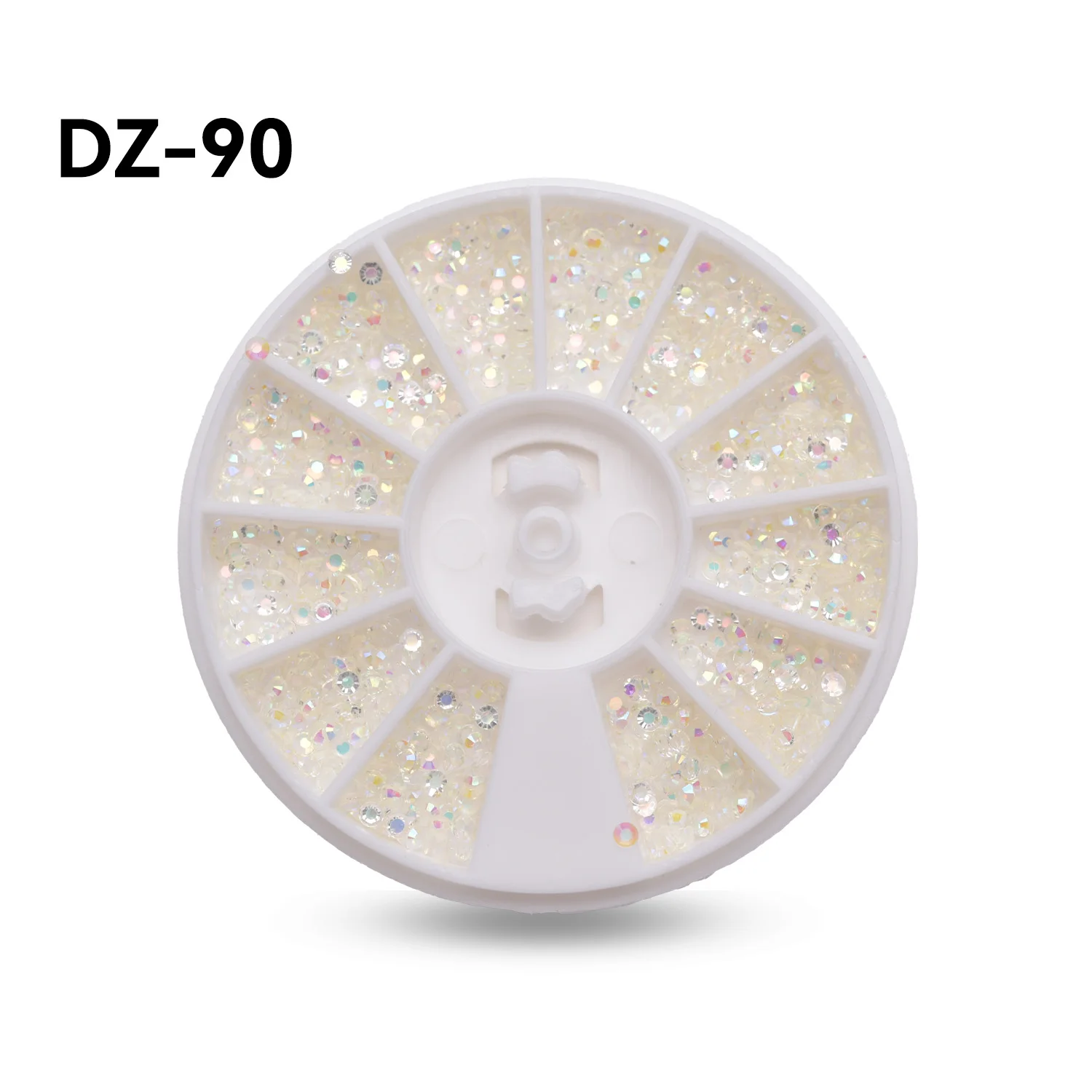 مختلط 12 لون 1.5 مللي متر ، 2 مللي متر ، 3 مللي متر حجر لامع ثلاثية الأبعاد مسمار الراين الخرز الصغير مانيكير لتقوم بها بنفسك مسمار الفن الديكور في عجلة الملحقات