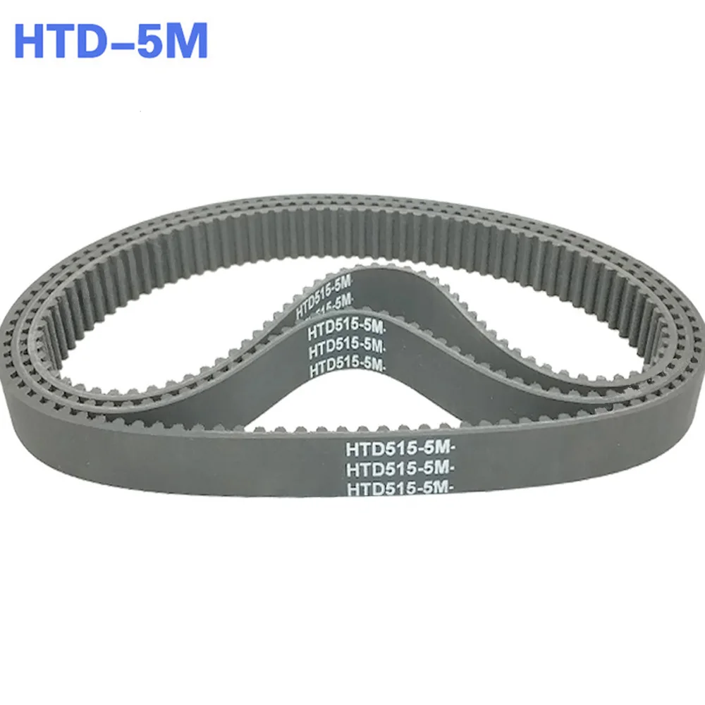 

HTD-5M 1455mm-1720mm Pitch 5mm Timing Pulley Belt Close Loop Rubber Timing Belts Width 25mm Synchronous Belt