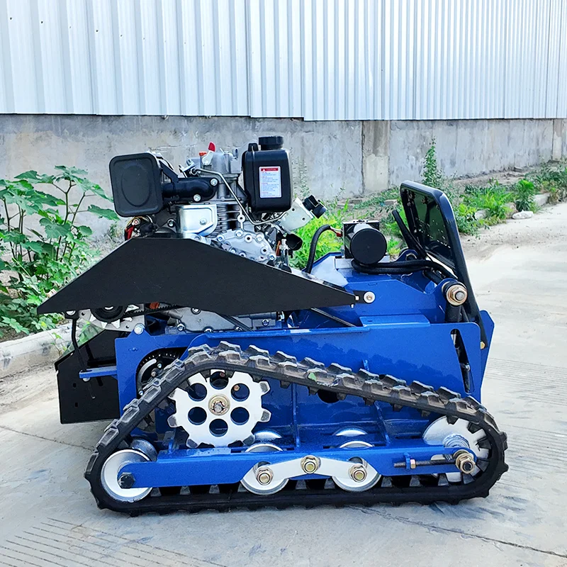 Customised Mini Yoke Remote Control Lawn mower Wireless Weeder Robot Garden Lawn Tractor Brushcutter