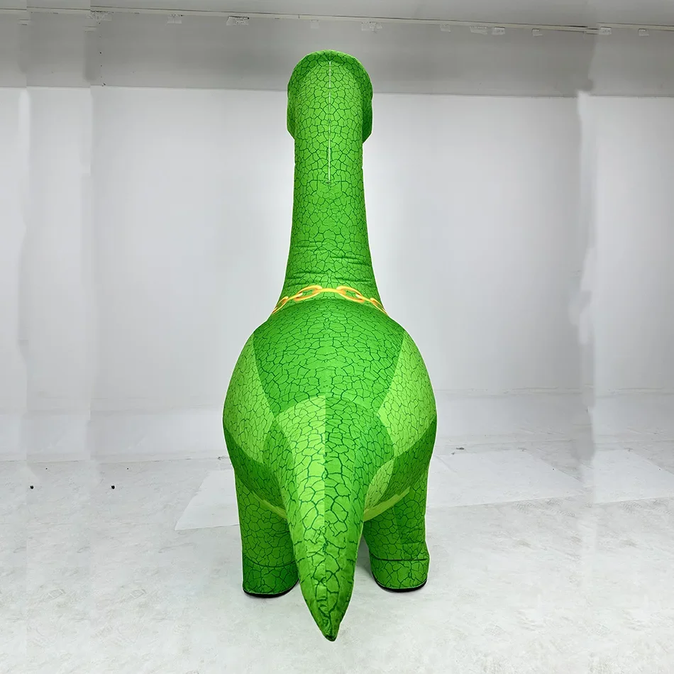 Maskot Dinosaurus Leher Panjan - Inflatable Dinosaur Costume Adult ulasan dan harga