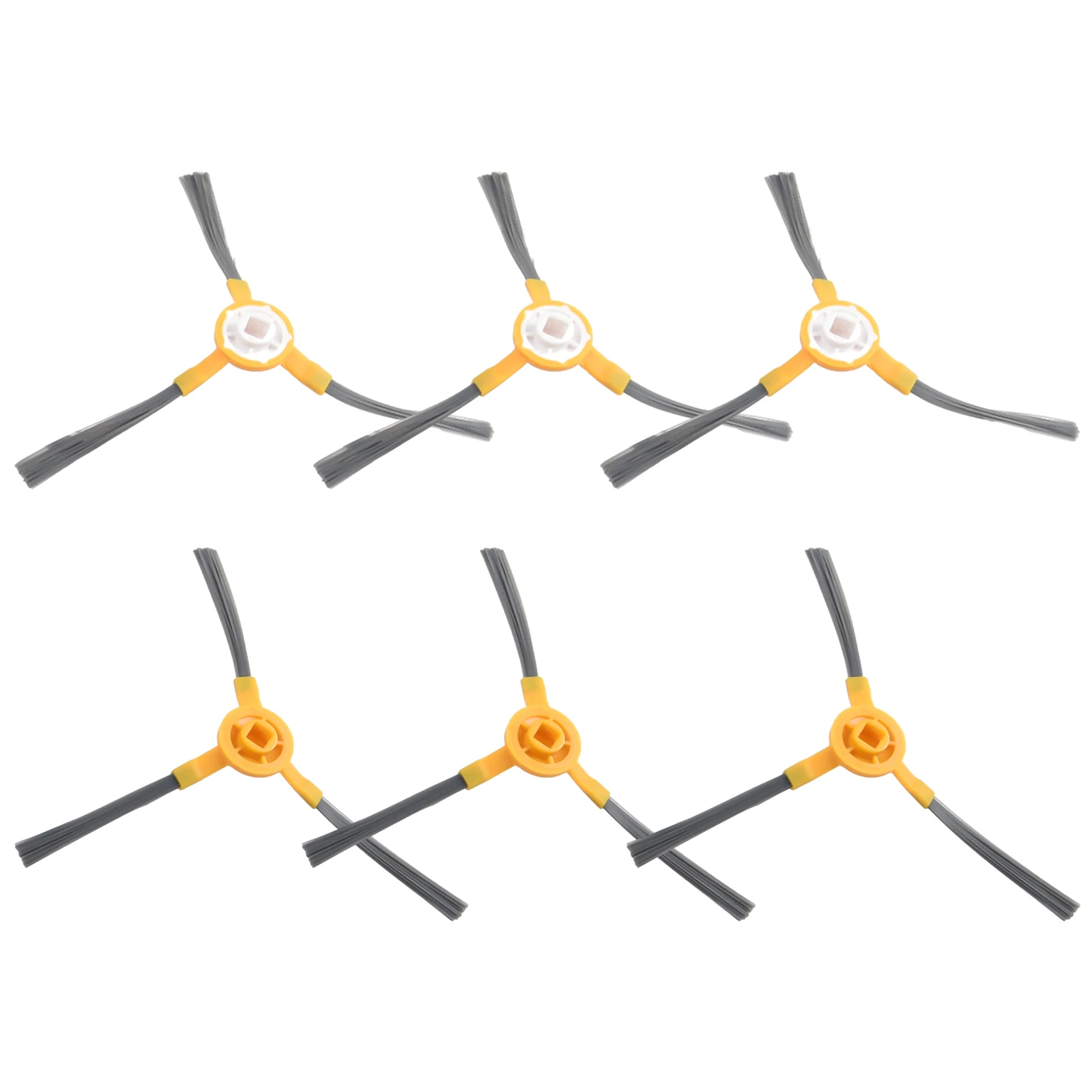 Piezas de repuesto para Robot aspirador NETBOT S15, 6 cepillos laterales de piezas, accesorio para barredora doméstica, herramienta de limpieza