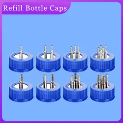 DXY-Bouteille de Recharge en Acier Inoxydable PP, Bouchon de Fermenteur, Réactif, Déchets de Liquide, Simple/Deux/Trois/Quatre Voies