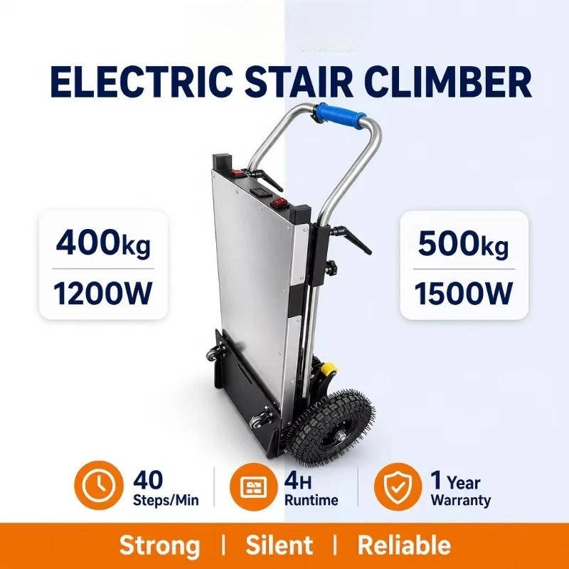 New Electric Stair Climber Cart Battery Powered Iron 1200W Heavy Load Moving Wholesale Distributors Importer