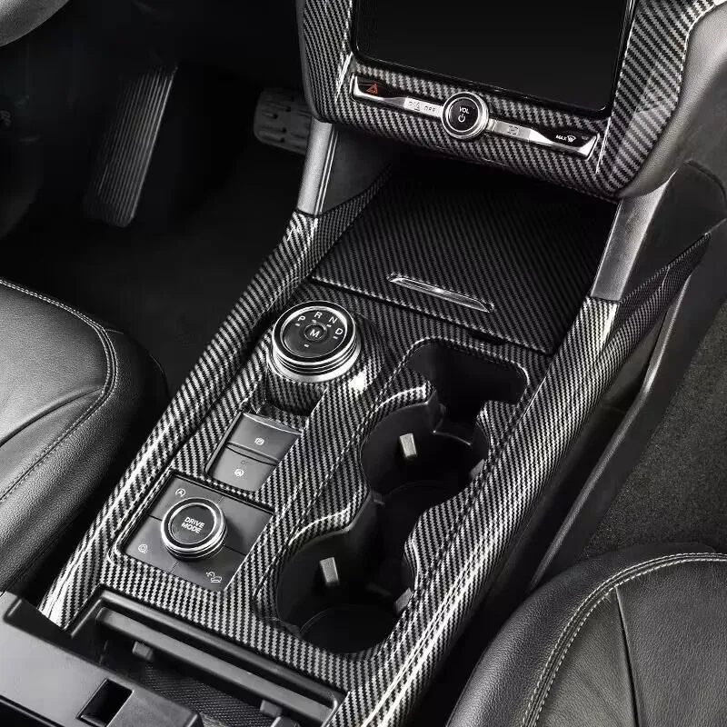 

X-T LHD For Ford Explorer 2020 - 2022 Interior Accessories ABS center Console Gear Shift Panel front water cup holder Cover