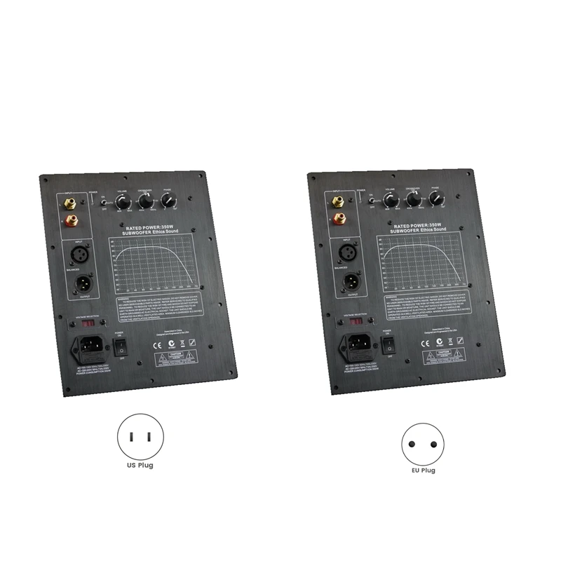 

HIFI Mono 350W Heavy Duty Subwoofer Digital Active Amplifier Board Pure Bass Home Audio System Easy Install Easy To Use