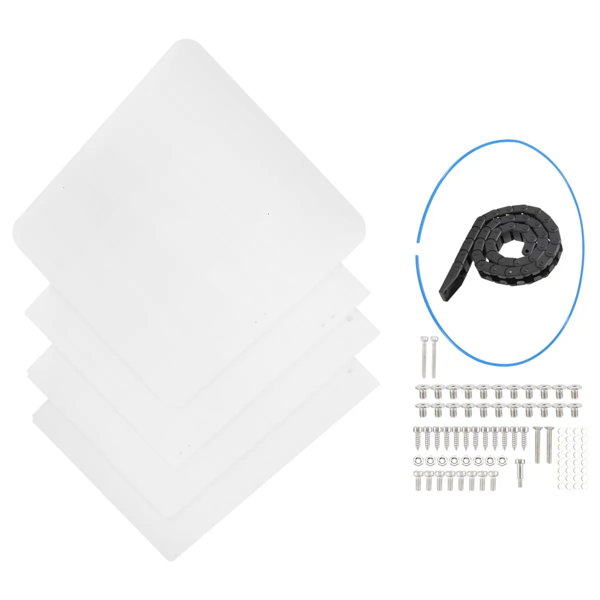 ABKM Enclosure Panel Kit for Flashforge Adventurer 5M AD5M 3D Printer DIY Polycarbonate PC Sheet 3mm 3D Printer Accessories