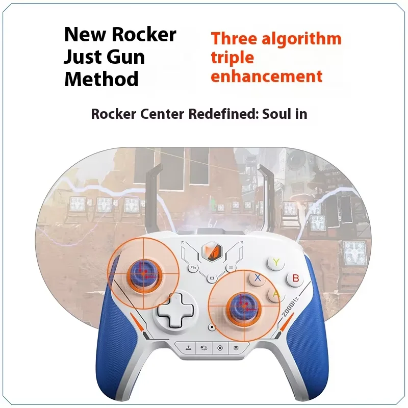 Bigbig metadata Blitz 2-Manette de jeu sans fil, édition film carbone/TMR, pour Switch, PC, iOS, Android