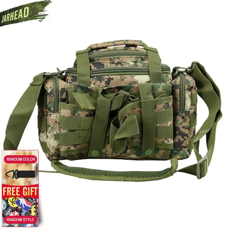 Outdoor Men Camouflage Camping Camera Bag Multi-Functional Super Magic Tactical Pockets Hunting Fishing Waist Bag