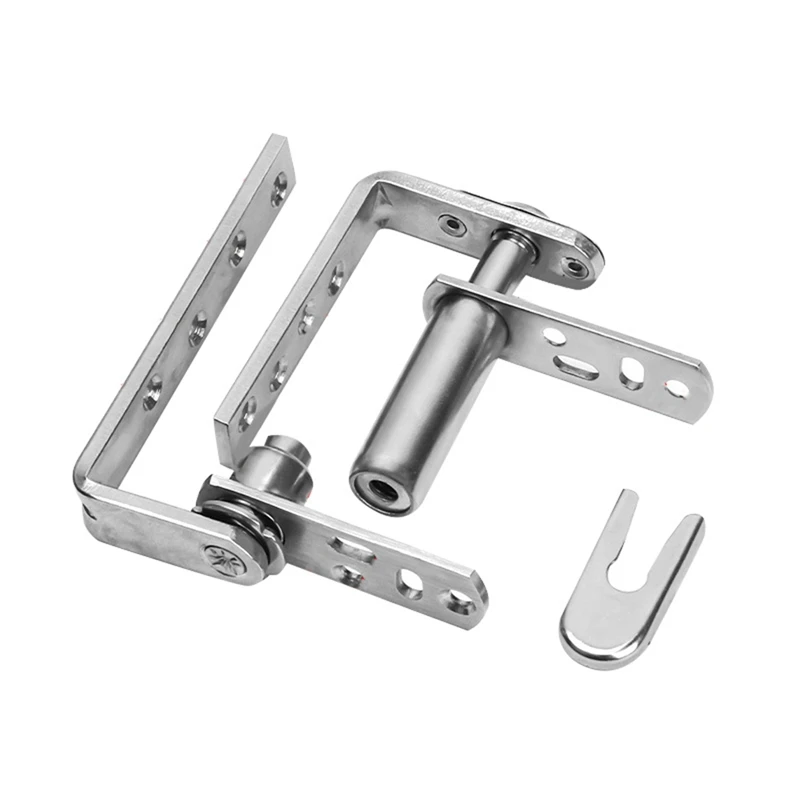 2Pack Cafe Door Hinges,304 Stainless Steel Swinging Door Hardware Saloon Door Hinges,Self Closing,For Swinging Door Durable