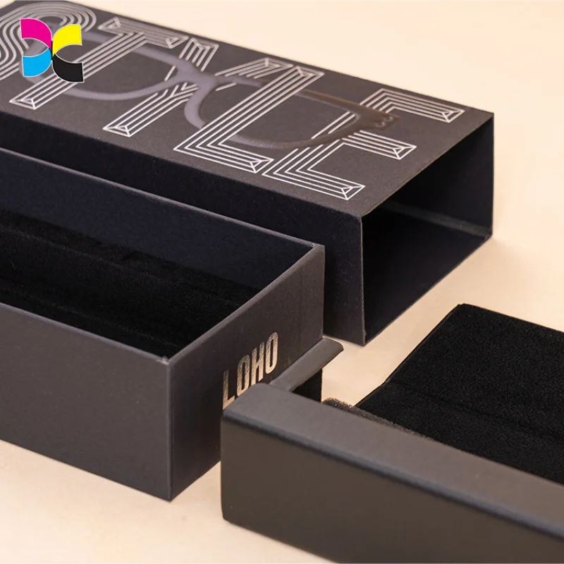 custom.Necklace Jewelery' Insert Luxury Cardboard Packaging Ring Packing Custom Jewelry Box