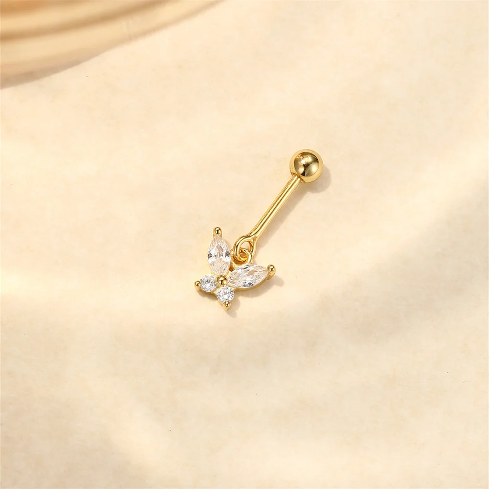 ROXI 925 Sterling Silber Ungewöhnlicher achteckiger Stern/Pferdeaugen-Zirkon-Ohrring für Frauen, INS Exquisiter edler Schmuck – Detail 24