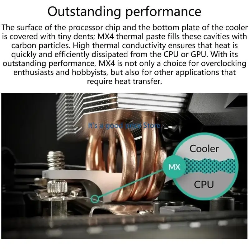 MX-4 2G المعجون الحراري الشحوم الحرارية إدارة ممتازة في الأجهزة MX4