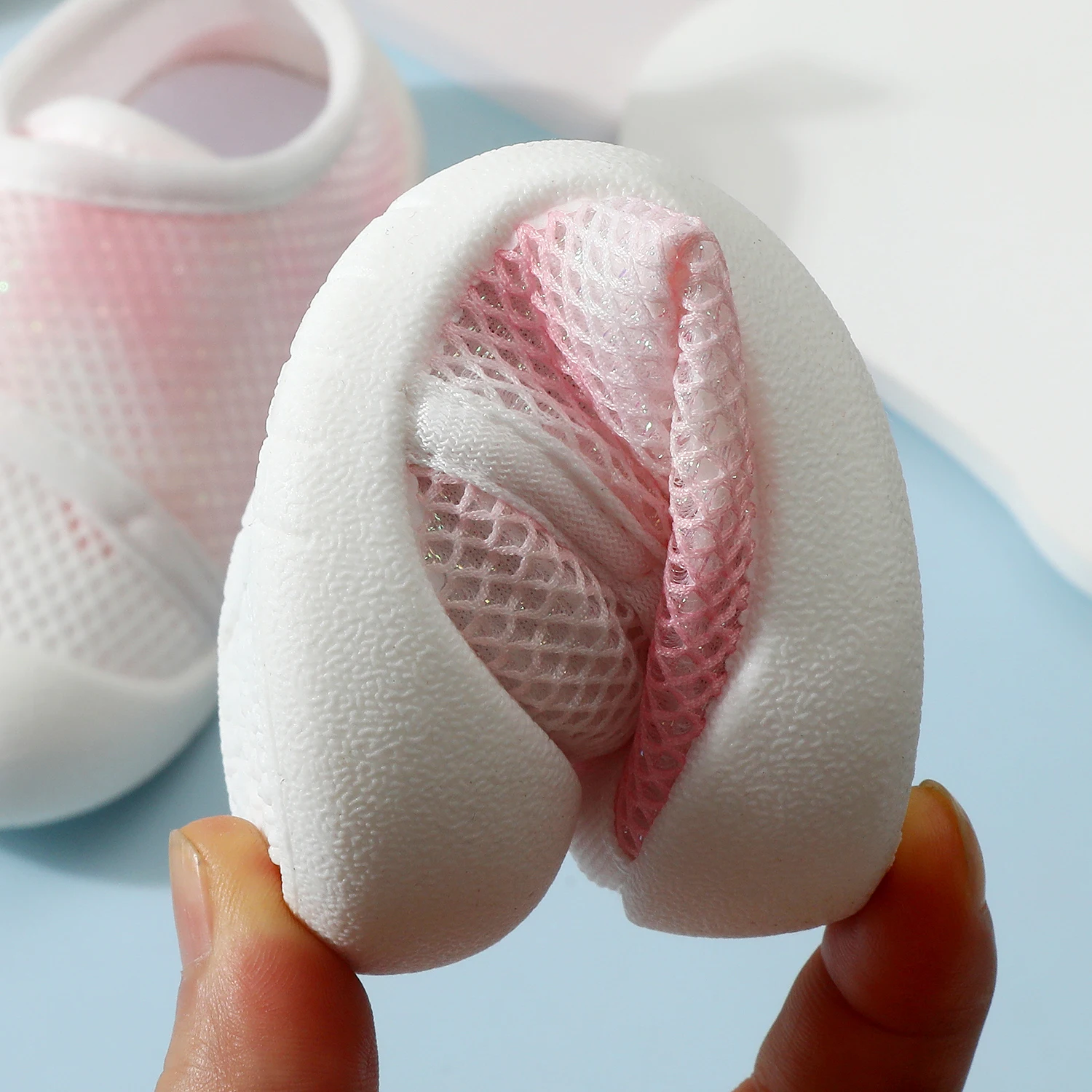 Lernlaufschuhe für Babys, rutschfeste PU-Sohlen, weiche flache Schuhe für Kleinkinder, geeignet für Freizeit im Innen- und Außenbereich – Detail 4