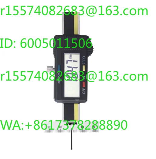 Tianmu 0-10MM thin rod round hole deep hole digital display depth ruler pointed tire depth pattern ruler tread caliper