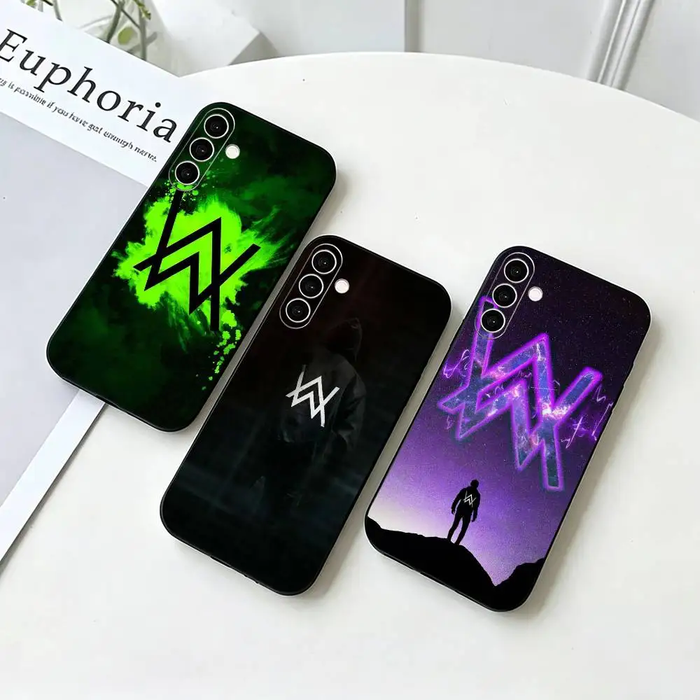 alan walker gift  Phone Case For Samsung Galaxy A73,A72,A71,A70,A53,A52,A51,Others Soft Black Cover