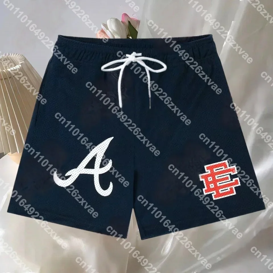 

25 Year Latest Printed Popular Football and Basketball Team Niche Brand Shorts Summer Adult and Children's Sports Men's Shorts