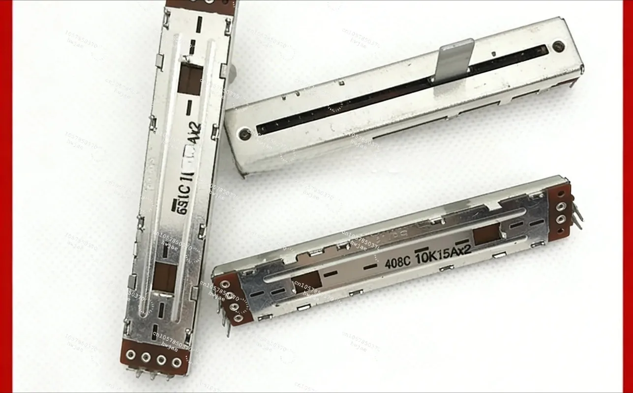 For liding  Potentiomete A50K A10K- Shank 13MM/15MM [BELLA]Japanese Production ALPS 8.8 Cm 88MM A10KX2 10KAX2 50KAX2 A50KX2 S