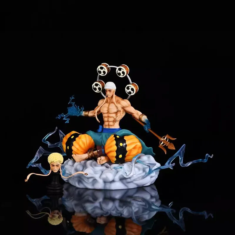 Nueva Figura de Anime One Piece, Figura de Enel, Goro Goro No Mi, Estatua de Manga, Decoración, Figura de Acción de PVC, Modelo Coleccionable, Juguete, Regalo