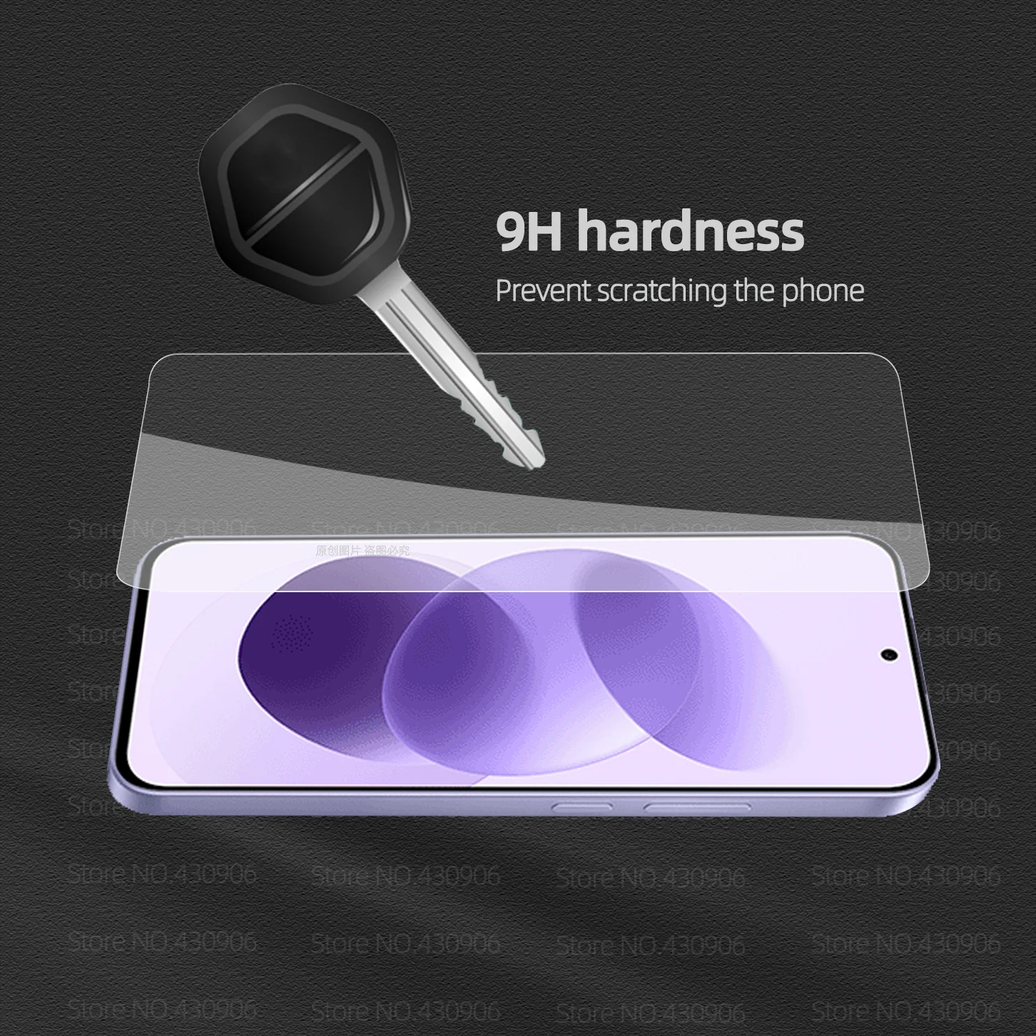 Für Redmi Note 17 Displayschutzfolie Hochwertige Transparente Gehärtete Glasfolie 2.5D 9H – Detail 3