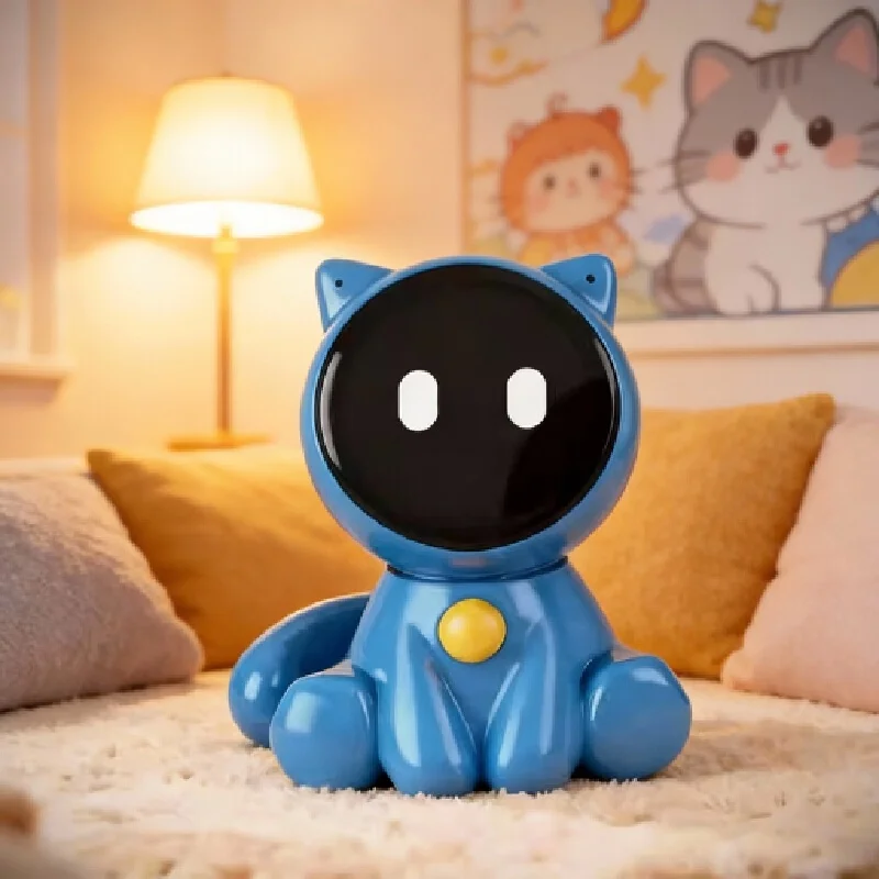 EchoEar AI Chatbot pour chat, robot interactif, interaction vocale, compagnon interactif pour chat, bureau à domicile, perception de scène multimodale IA