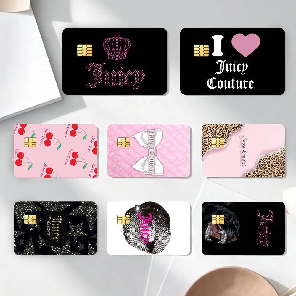 J-Juicy C-Couture  Sticker Decoration Creative Bank Card Bus Metro Waterproof Sticker