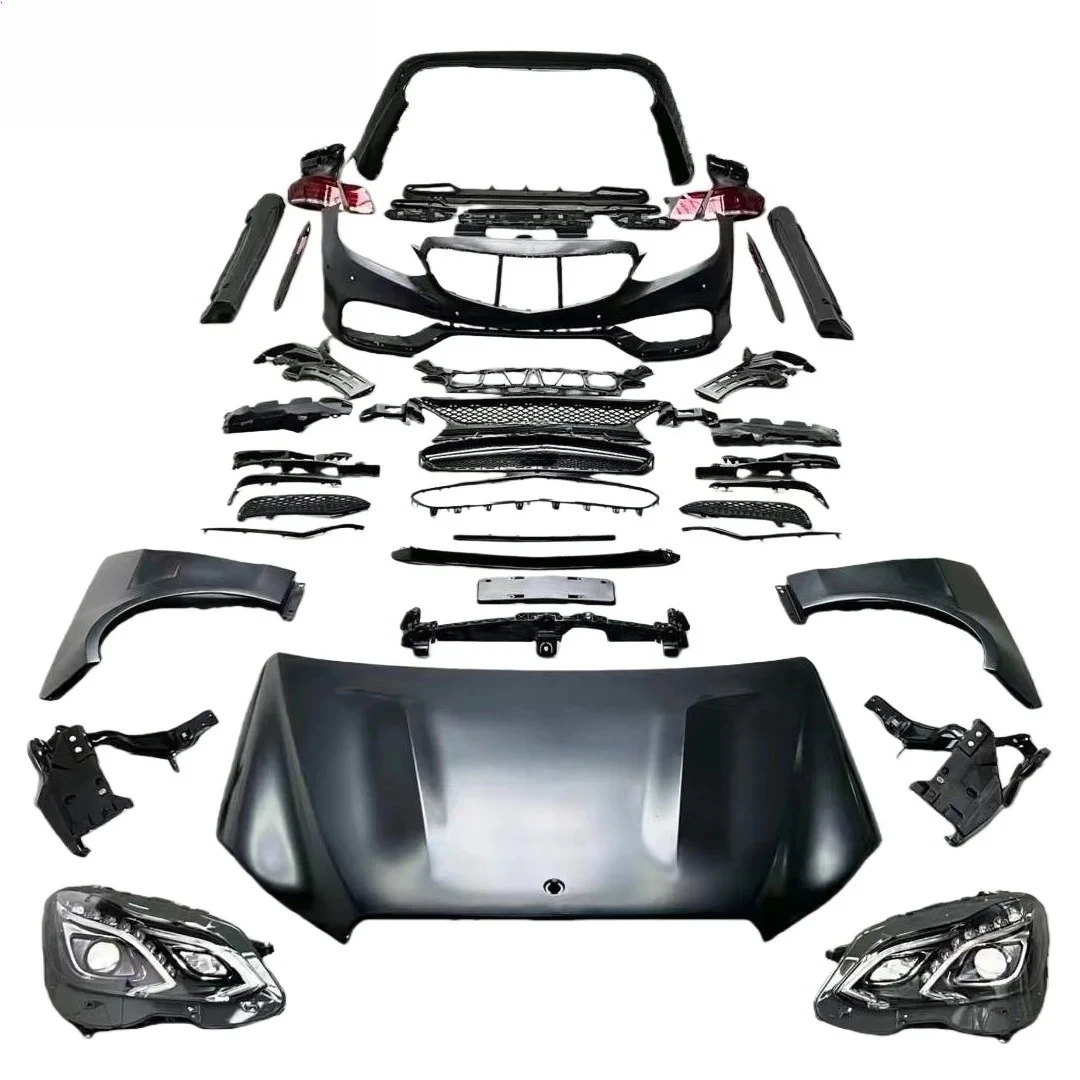 

W212 2010-2013 Style Early Body Kit Modified W212 Late 2015 Style E63 Body Kit